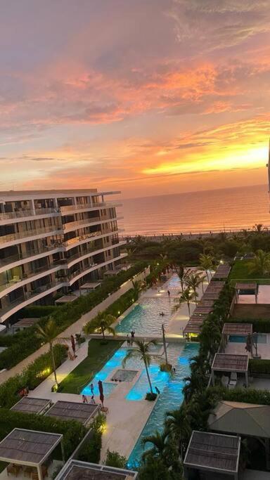 Apartamento Lujoso Penthouse - Vista Al Mar - Playa Privada Cartagena Exterior foto