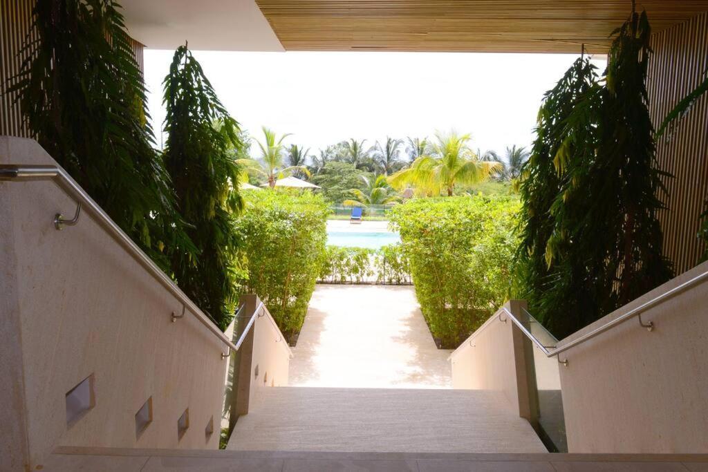 Apartamento Lujoso Penthouse - Vista Al Mar - Playa Privada Cartagena Exterior foto